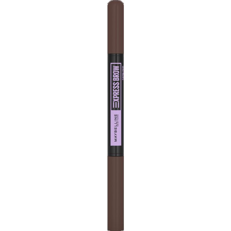 

Карандаш для бровей Express Brow Satin Duo 04 Dark Brown Maybelline New York, 1 шт.