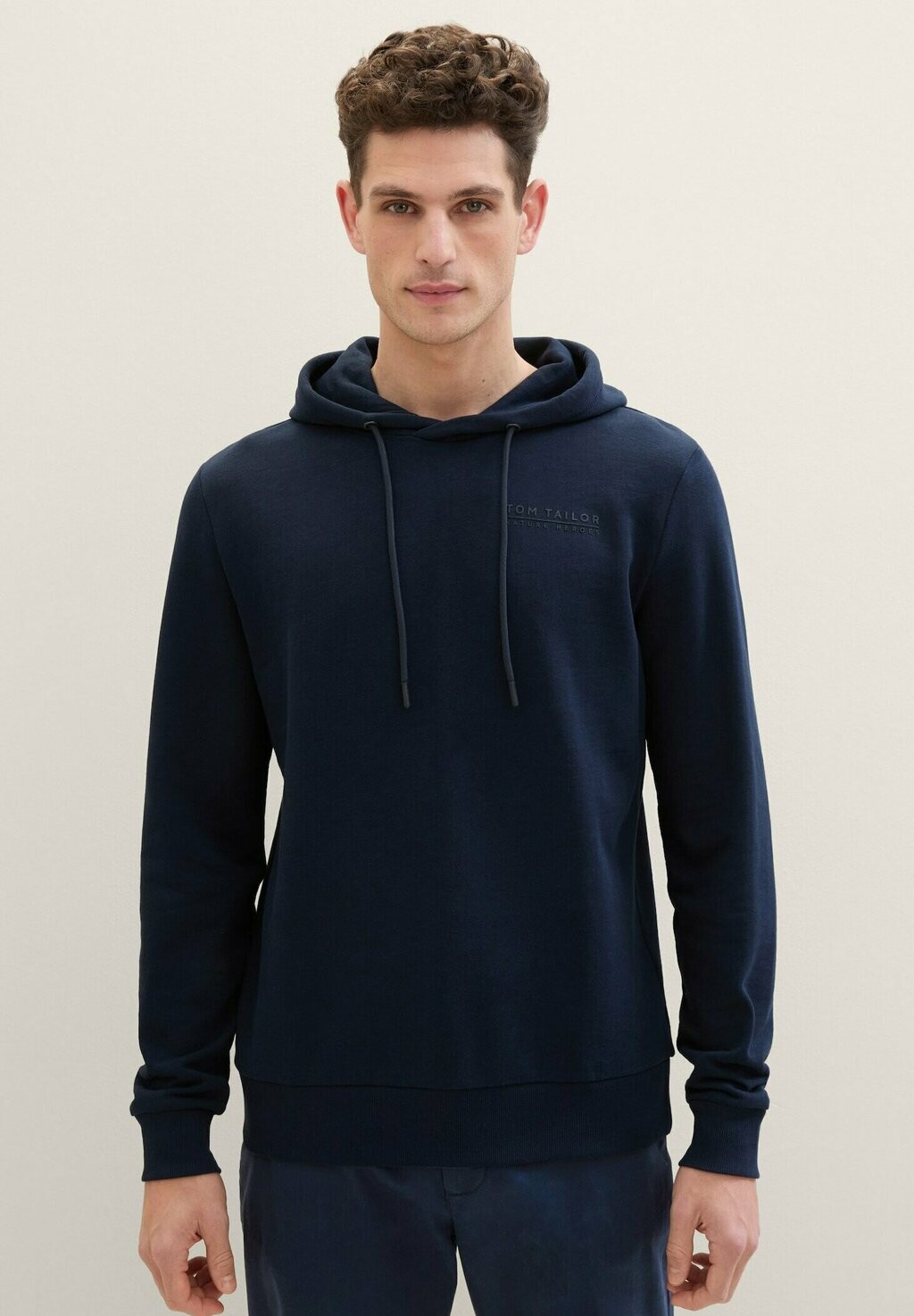 

Толстовка BASIC TOM TAILOR, цвет sky captain blue