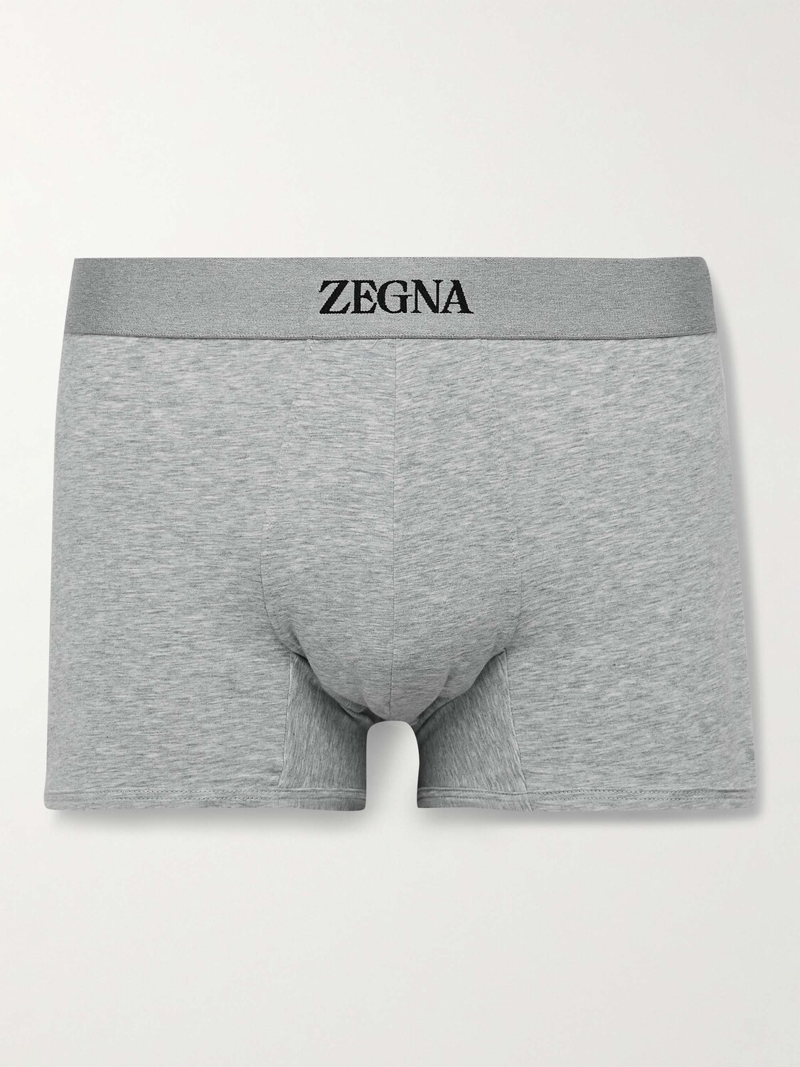 

Трусы-боксеры из эластичного хлопка ZEGNA, серый