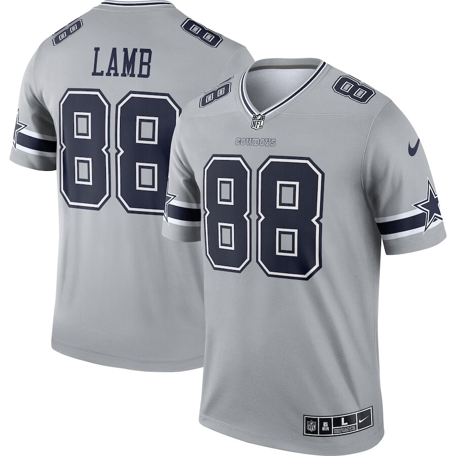

Джерси Nike Dallas Cowboys, серый