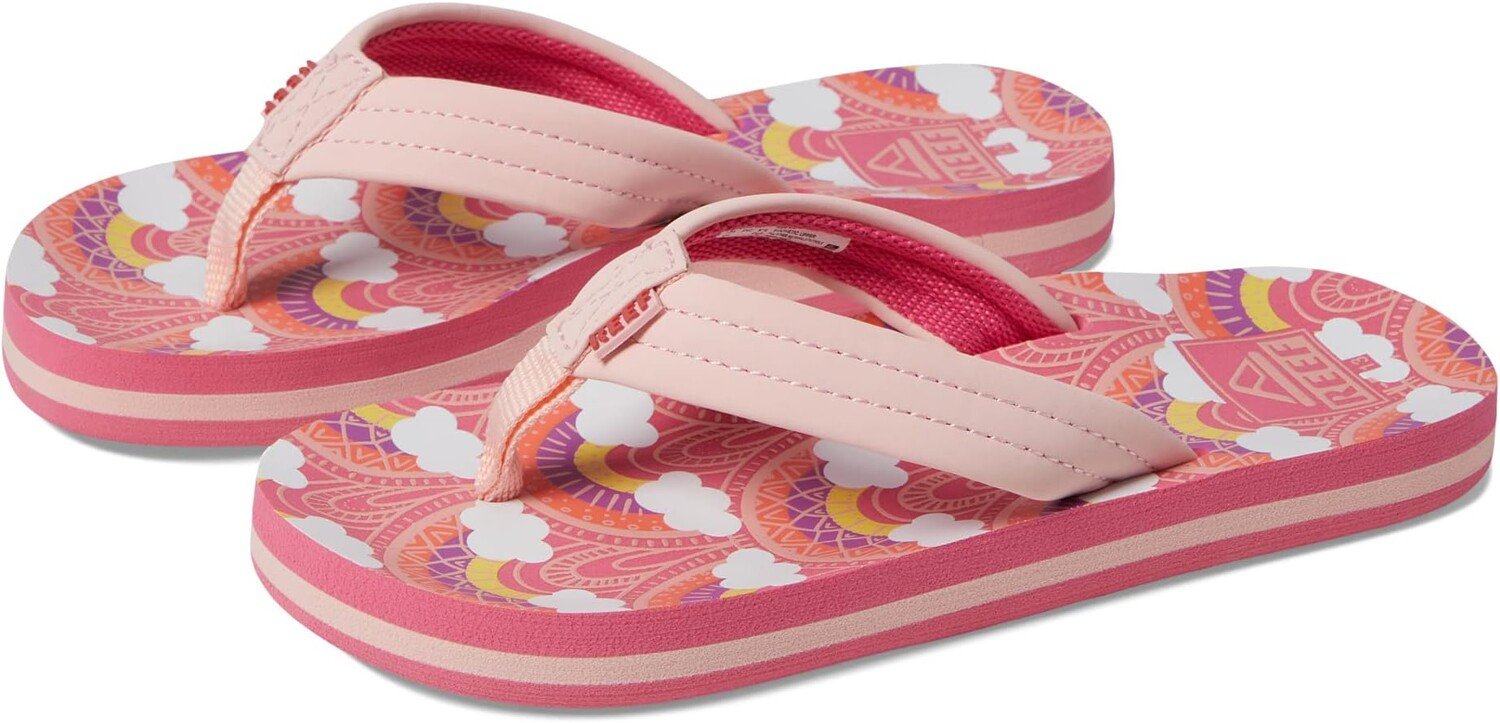 

Шлепанцы Reef Kids Ahi Flip Flop Reef, цвет Rainbows and Clouds