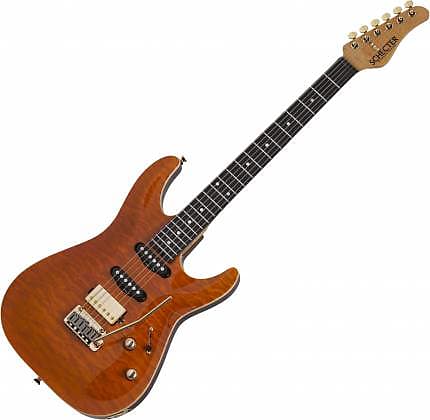Электрогитара Schecter Japan California Classic Electric Guitar W/ Hardcase, Transparent Amber 7301 аккумулятор 35c 5000mah 11 1v 3s1p hardcase w traxxas plug