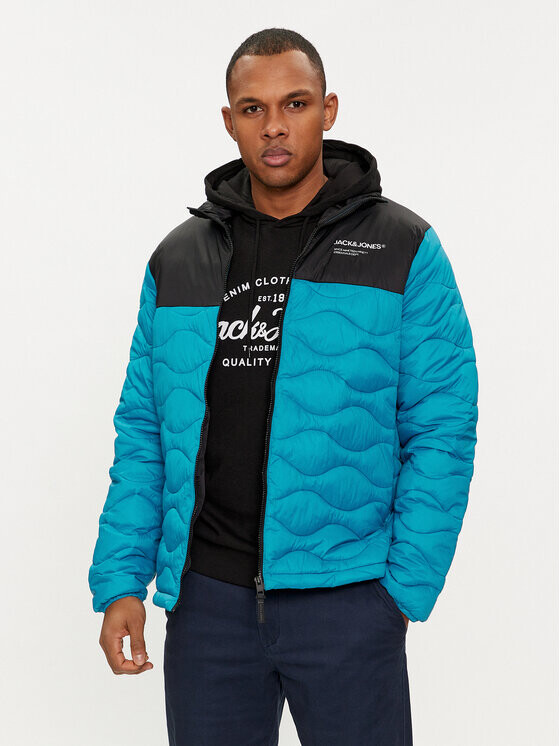 

Пуховик стандартного кроя Jack&Jones, синий