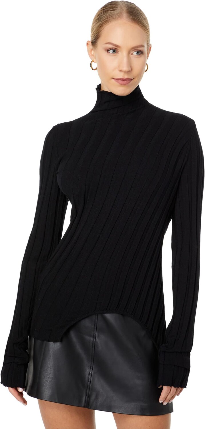 

Свитер Knitted Spiral Top Boyarovskaya, черный