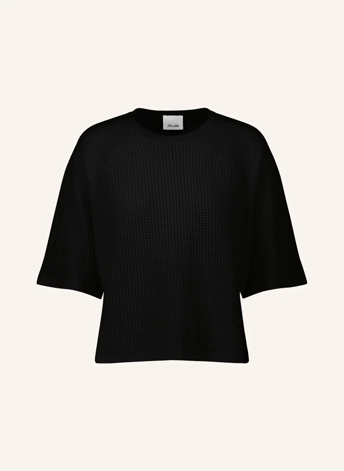 

Свитер из кашемира с рукавами 3/4 Allude, черный