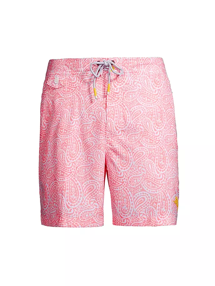 

Плавки Rialto Drive с узором пейсли Tommy Bahama, цвет shellrossa