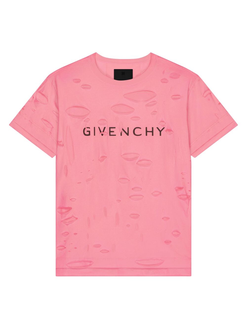

Oversize-футболка Archetype с эффектом потертости Givenchy, розовый