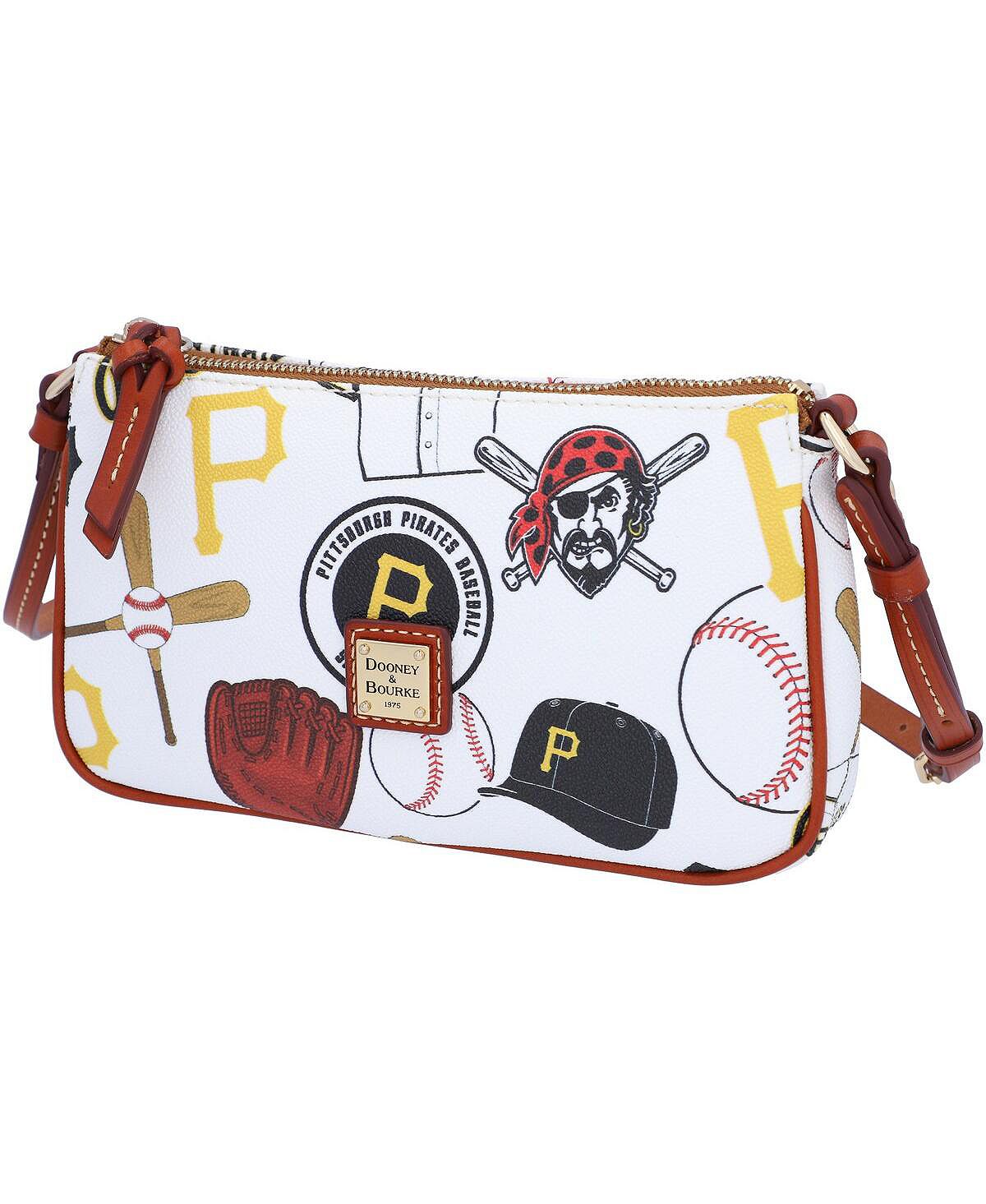 

Женская сумка через плечо Pittsburgh Pirates Gameday Lexi с небольшим футляром для монет Dooney & Bourke