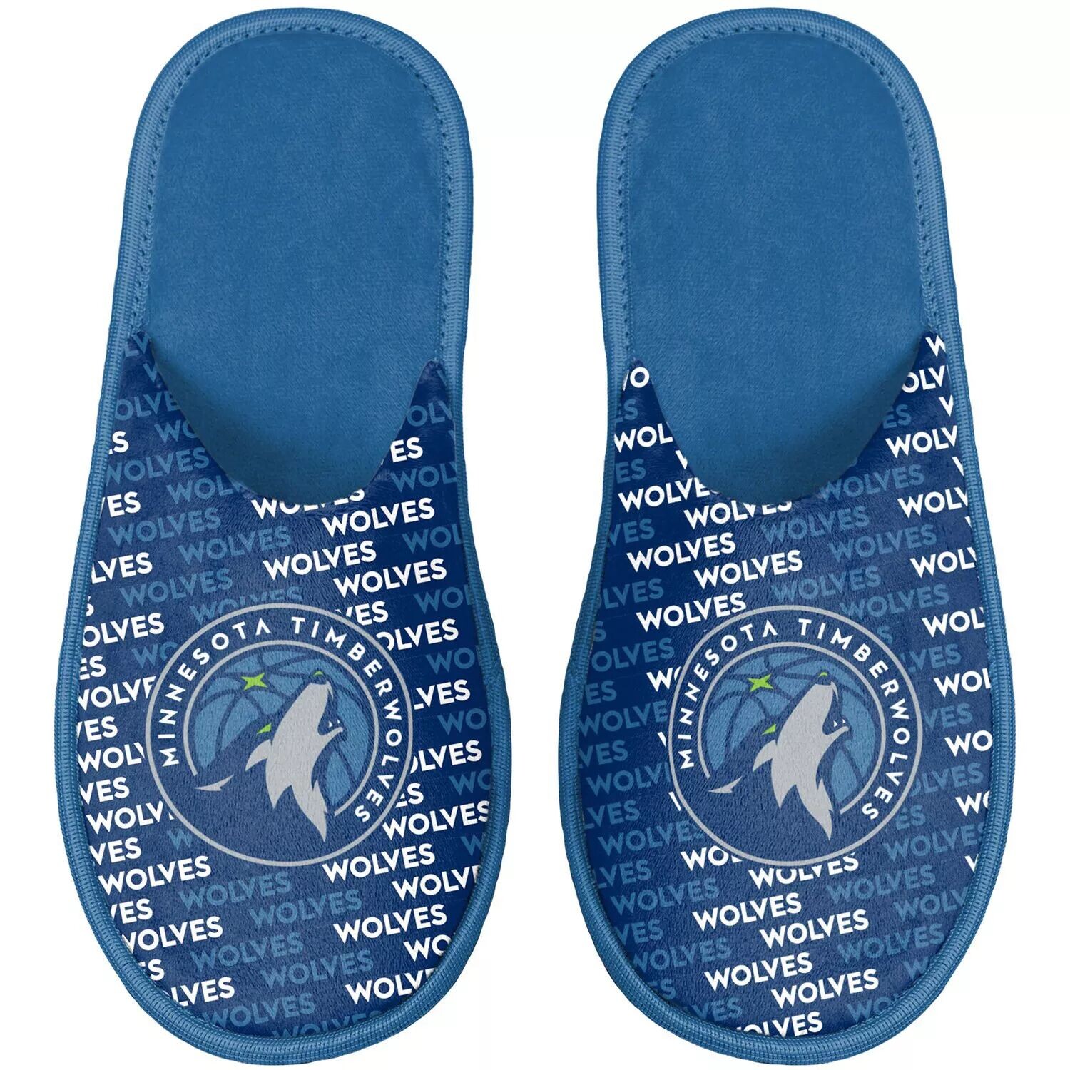 

Молодежные тапочки FOCO Minnesota Timberwolves Team Unbranded