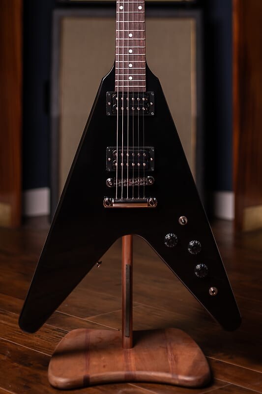 

Электрогитара Gibson '80s Flying V Solidbody Electric Guitar - Ebony