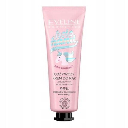 

Eveline Cosmetics Holo Hand Pink Unicorn Питательный крем для рук New