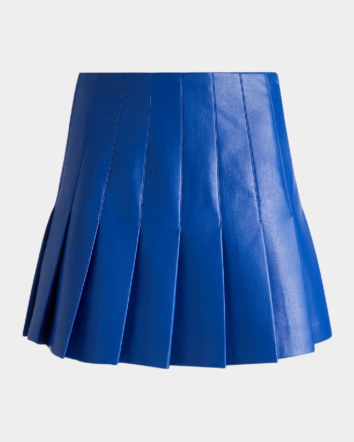 

Плиссированная мини-юбка из искусственной кожи Carter Alice + Olivia, цвет Royal