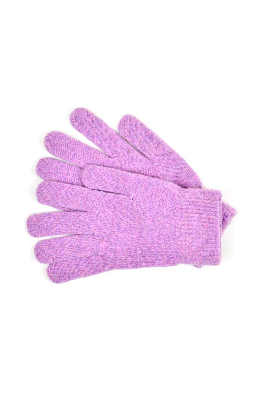 Зимние волшебные перчатки из шерсти Universal Textiles, розовый распродажа термовязаные зимние перчатки universal textiles серый