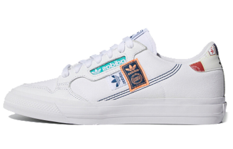 

Кроссовки унисекс для скейтбординга Adidas Originals Continental Vulc Белый Синий Зеленый
