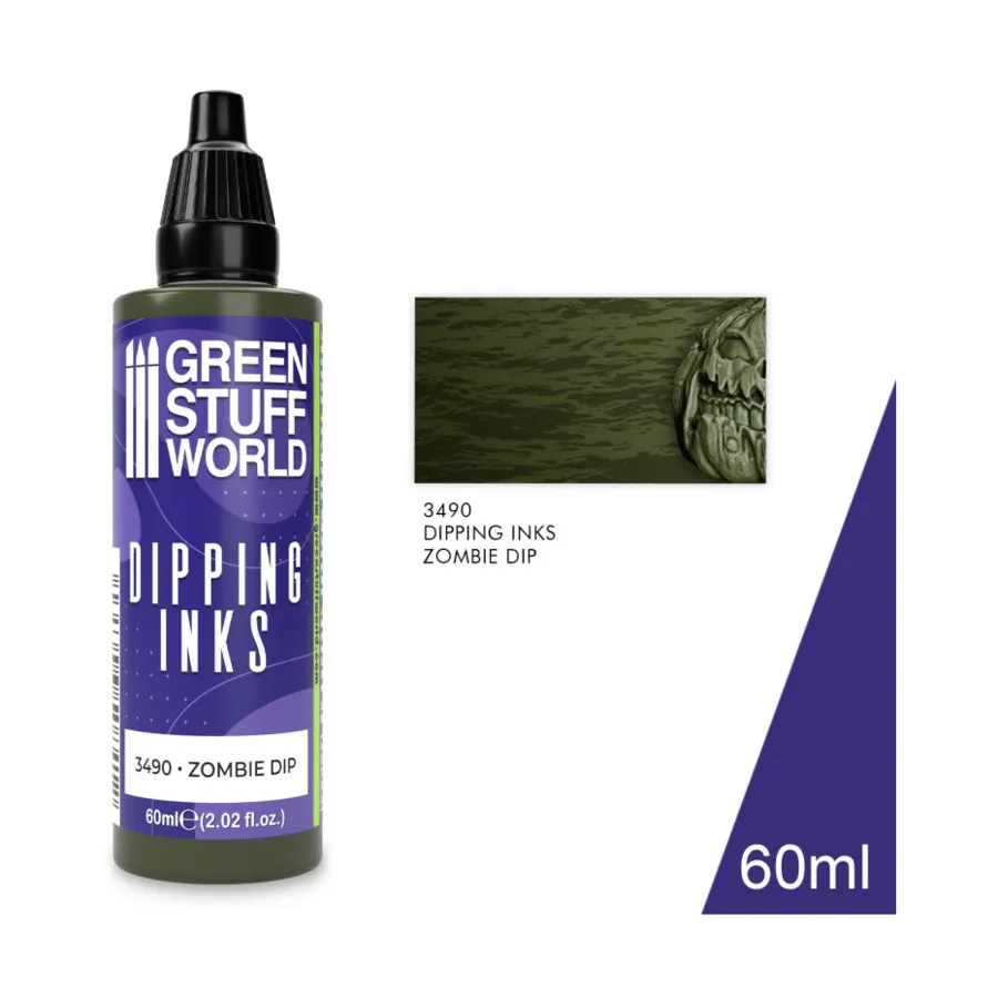 

Зомби-дип, Paint - Dipping Ink (Green Stuff World)