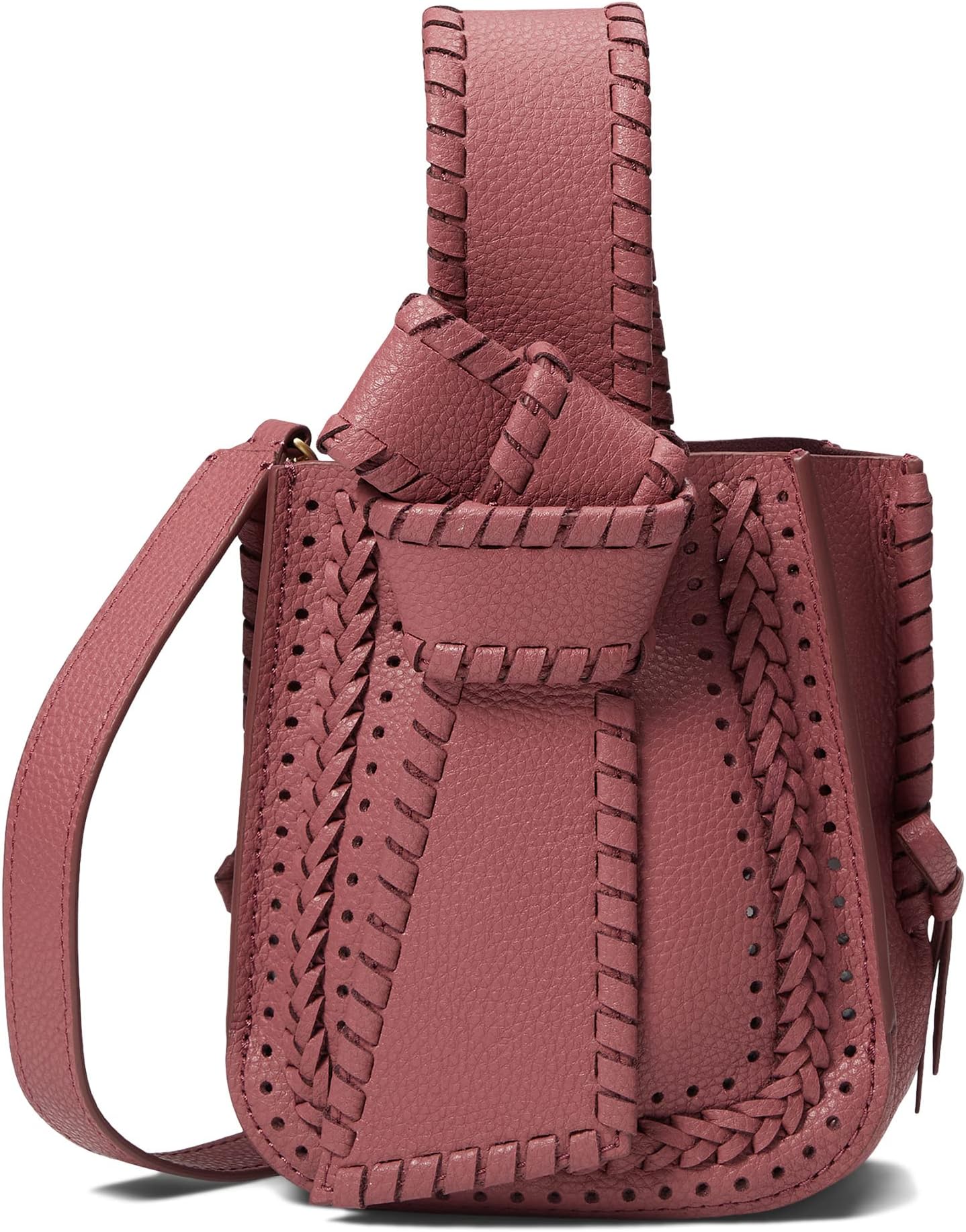 

Сумка ZAC Zac Posen Anthea Wristlet - Whipstitch Perf, цвет Mulberry