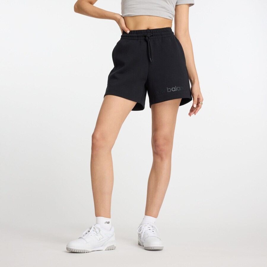 

Брюки new balance Loose fit Pants, черный