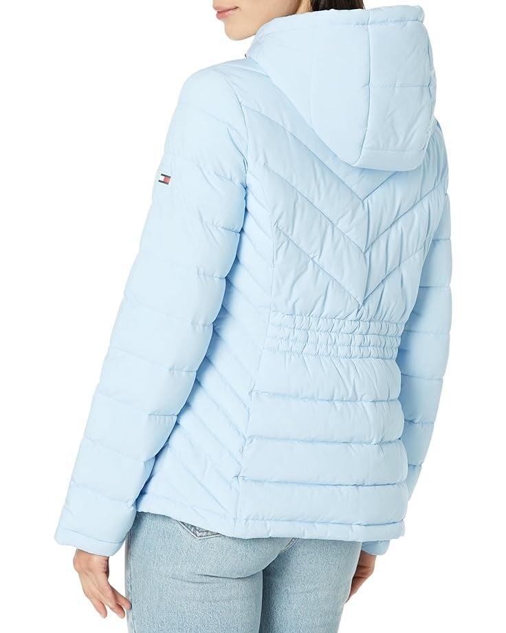 

Куртка Tommy Hilfiger Zip-Up Packable Jacket, цвет Cerulean