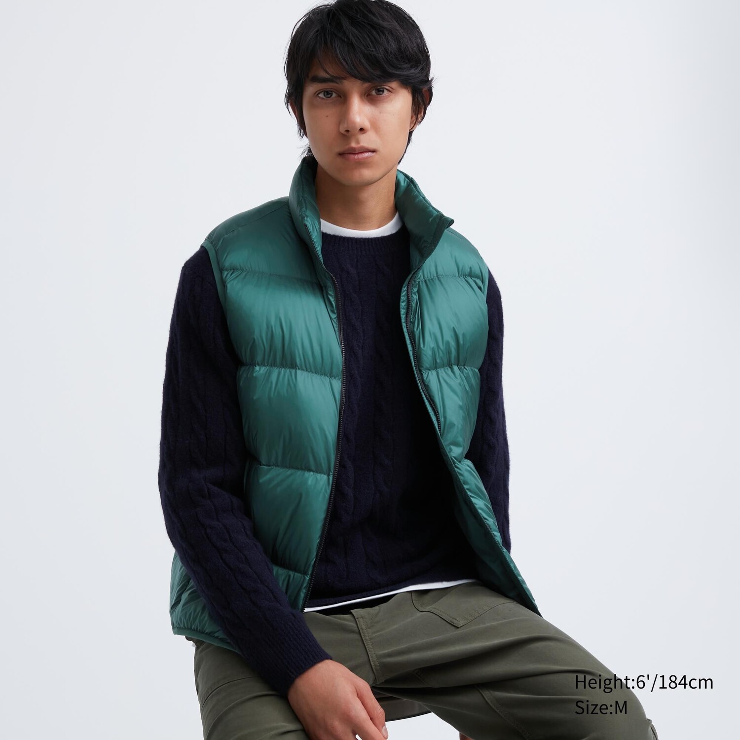 

Куртка Uniqlo мужская, зеленый