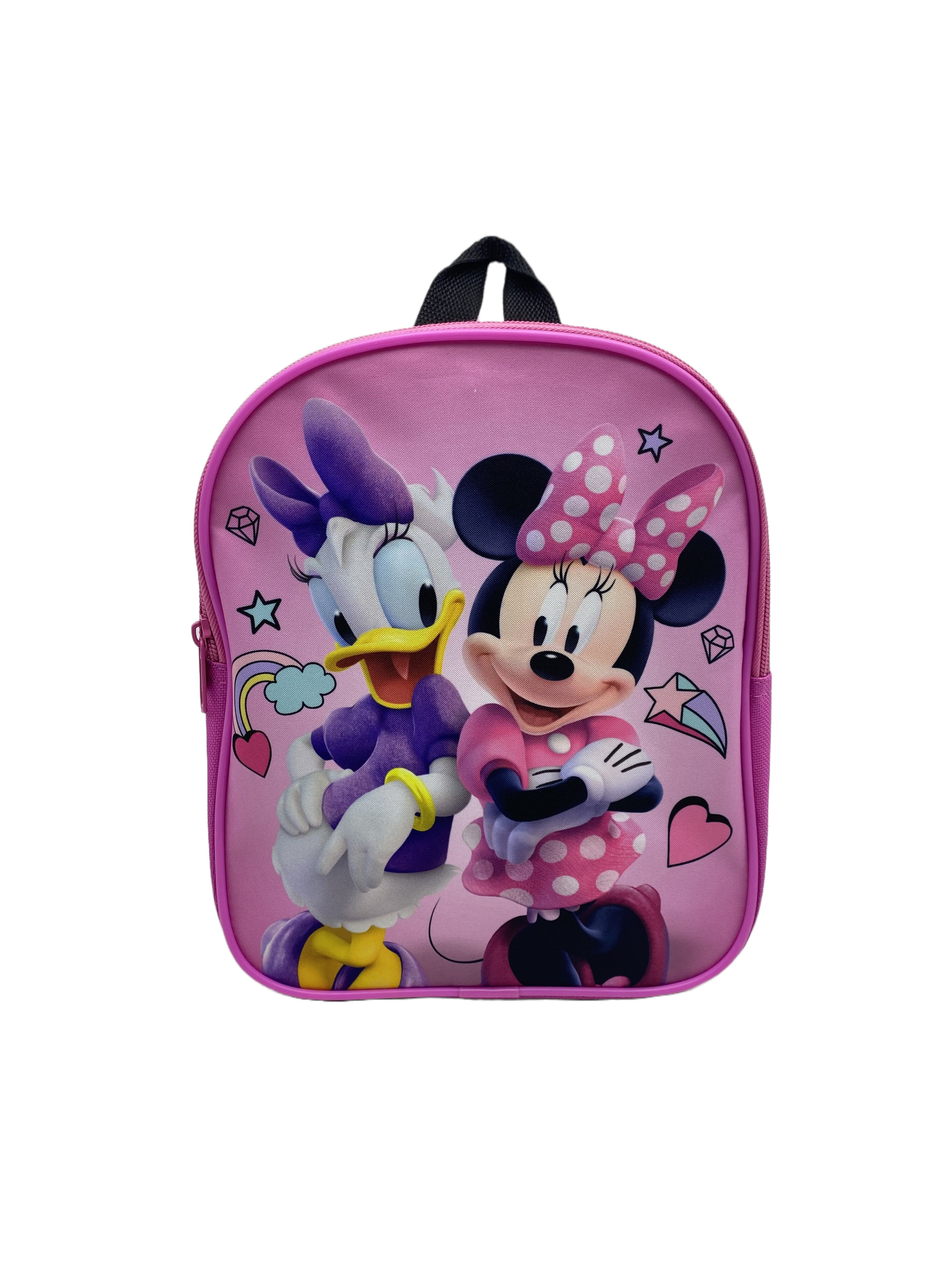 Рюкзак Disney Minnie Mouse Minnie Daisy & Minnie Kinder 24x10x20cm, фиолетовый рюкзак disney minnie holding flowers mini