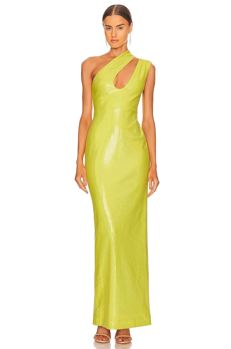 

Платье макси SOLACE London Elissa, цвет Citrus