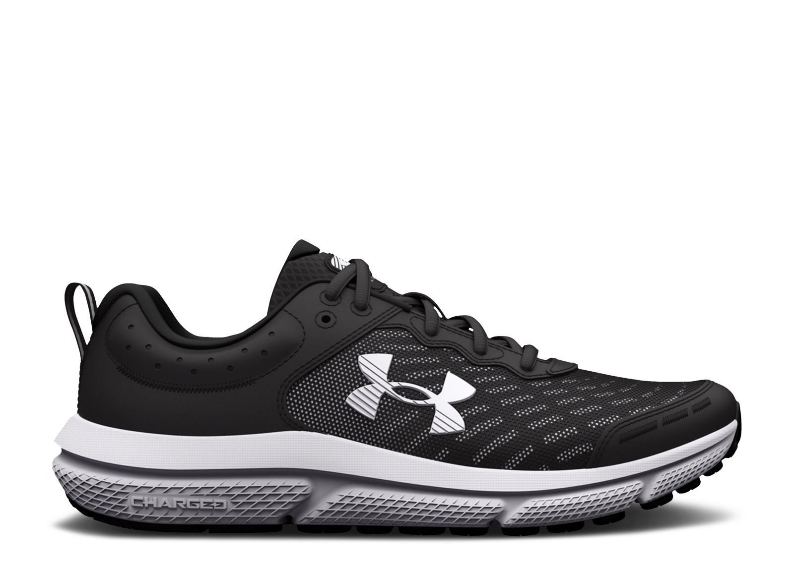 

Кроссовки Under Armour Assert 10 Ac Gs Wide 'Black White', черный