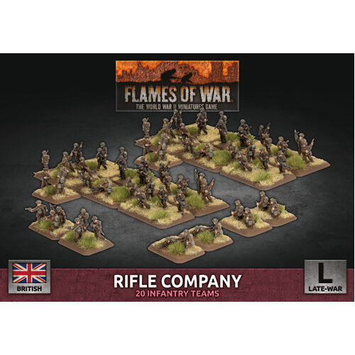 цена Фигурки Flames Of War: Rifle Company (96 Figs Plastic)