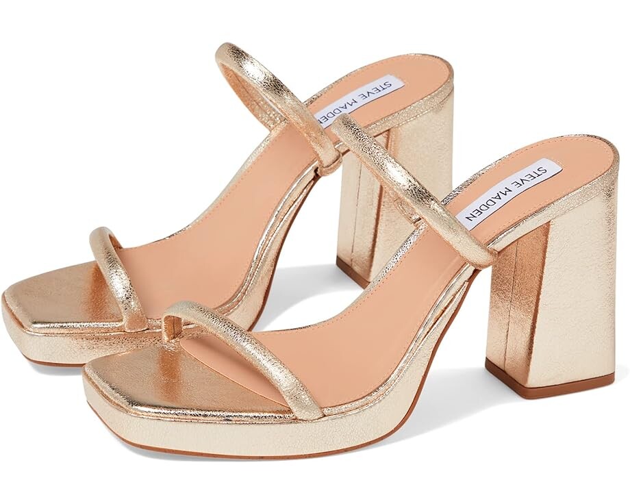 

Туфли Steve Madden Polly Heeled Sandal, золотой