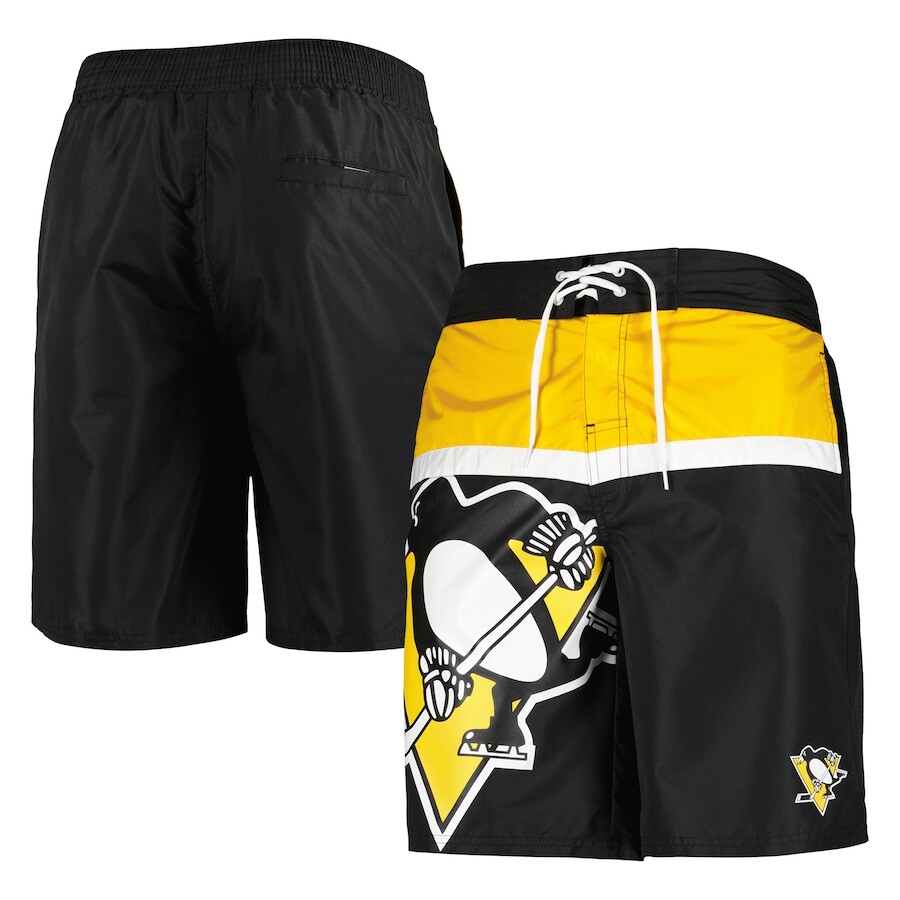 

Пляжные шорты Starter Pittsburgh Penguins, черный