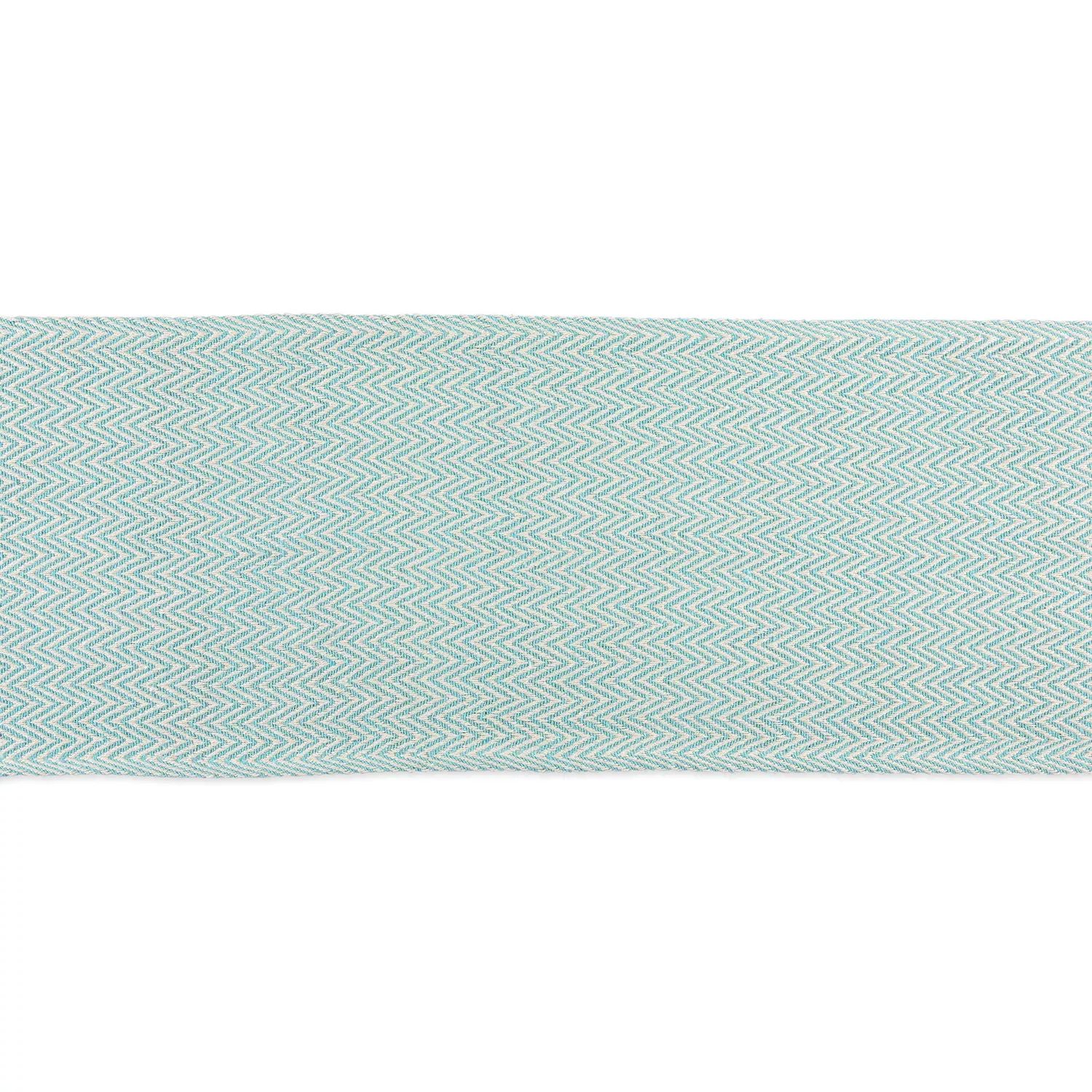 72-дюймовая прямоугольная скатерть с шевронным плетением цвета морской волны и белого цвета 72 дюймовая прямоугольная скатерть с шевронным плетением цвета морской волны и белого цвета