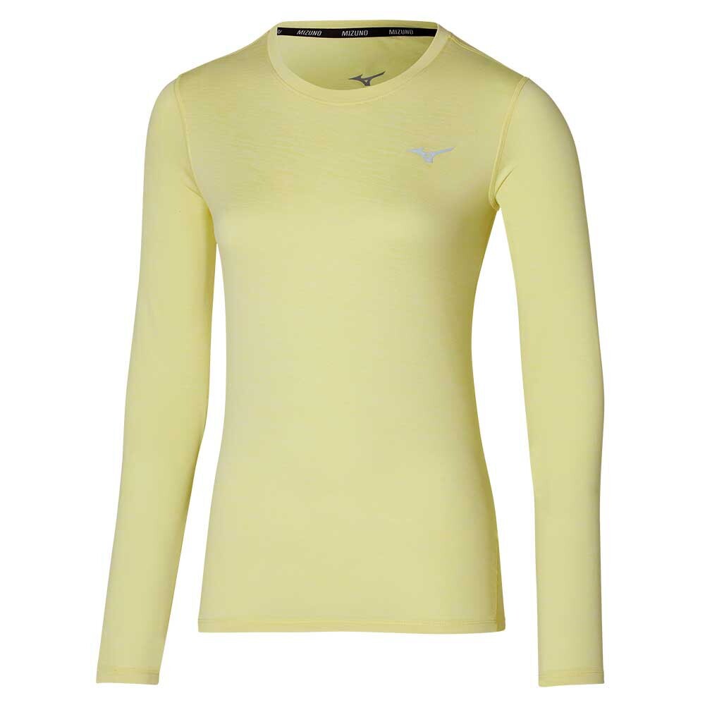 

Футболка с длинным рукавом Mizuno Impulse Core, желтый