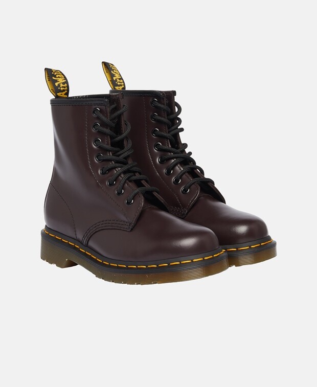 

Ботинки на шнуровке Dr. Martens, бордовый
