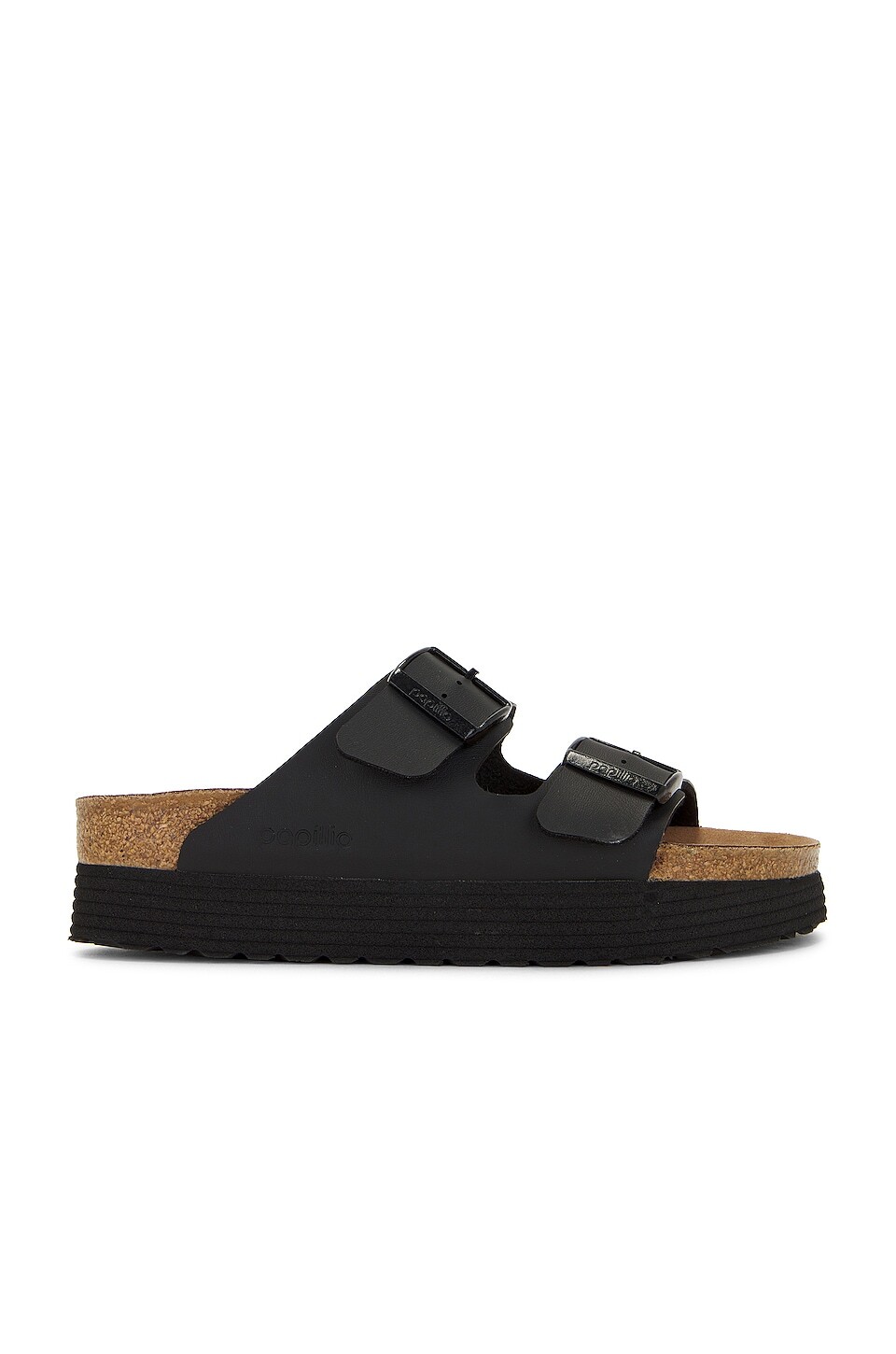 

Сандалии BIRKENSTOCK Arizona Faux Leather Platform, черный
