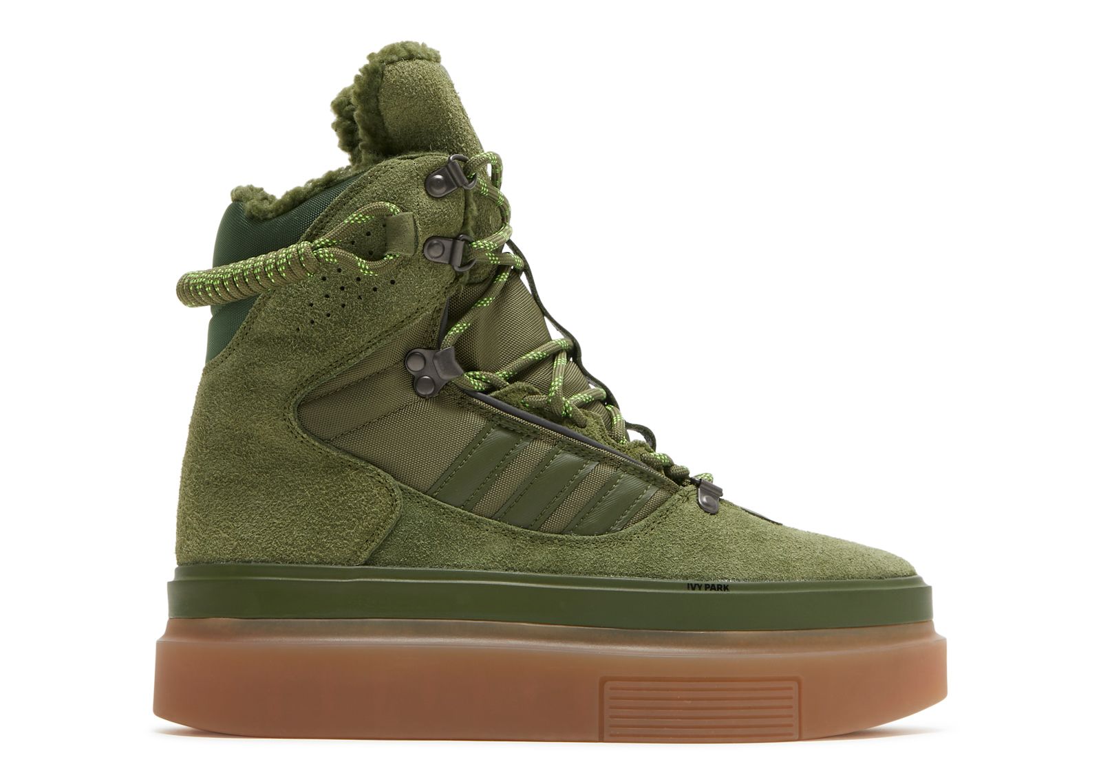 Кроссовки adidas Ivy Park X Wmns Super Sleek Boot 'Halls Of Ivy', зеленый