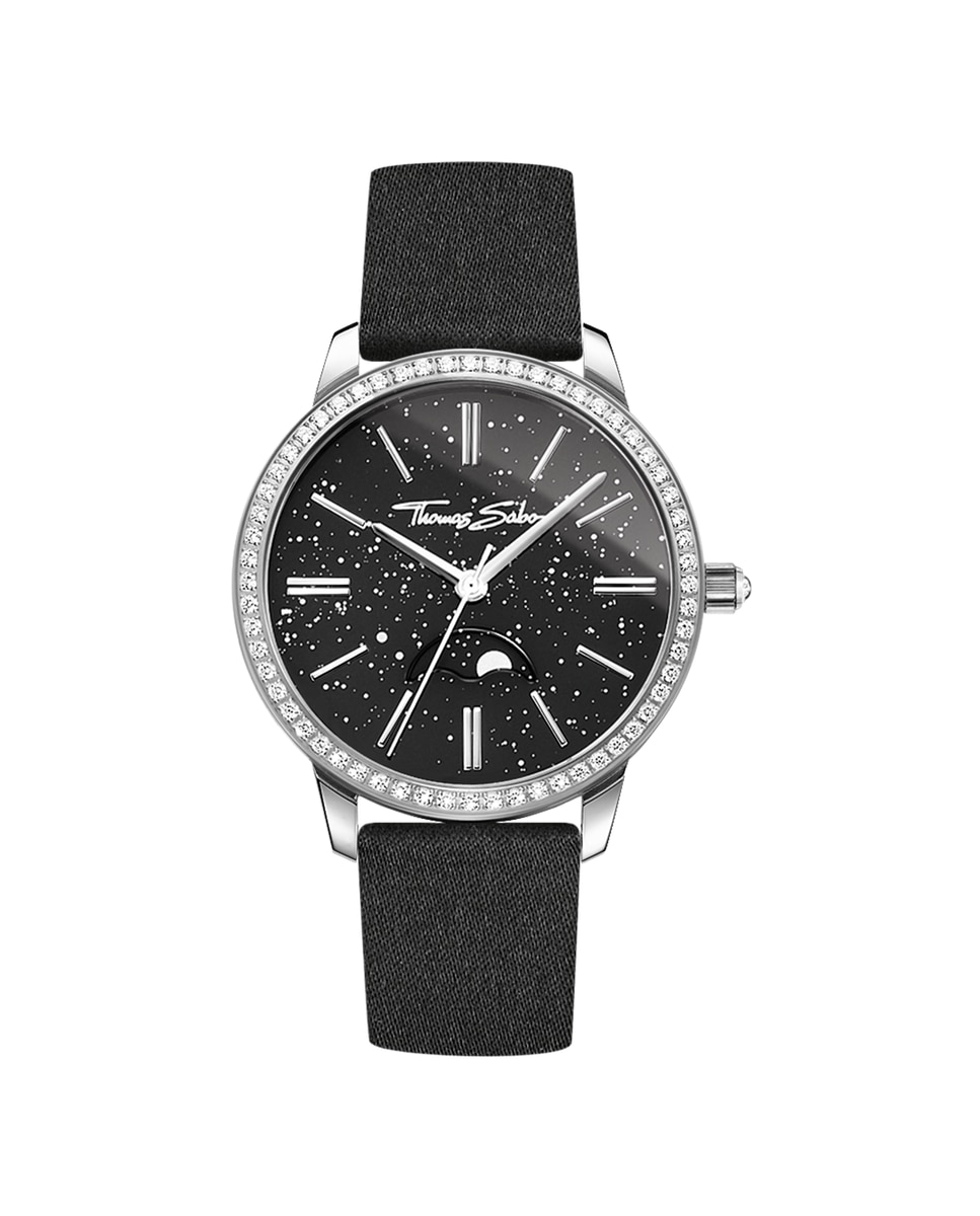 Glam Spirit Moonphase стальные женские часы Thomas Sabo, черный цена и фото