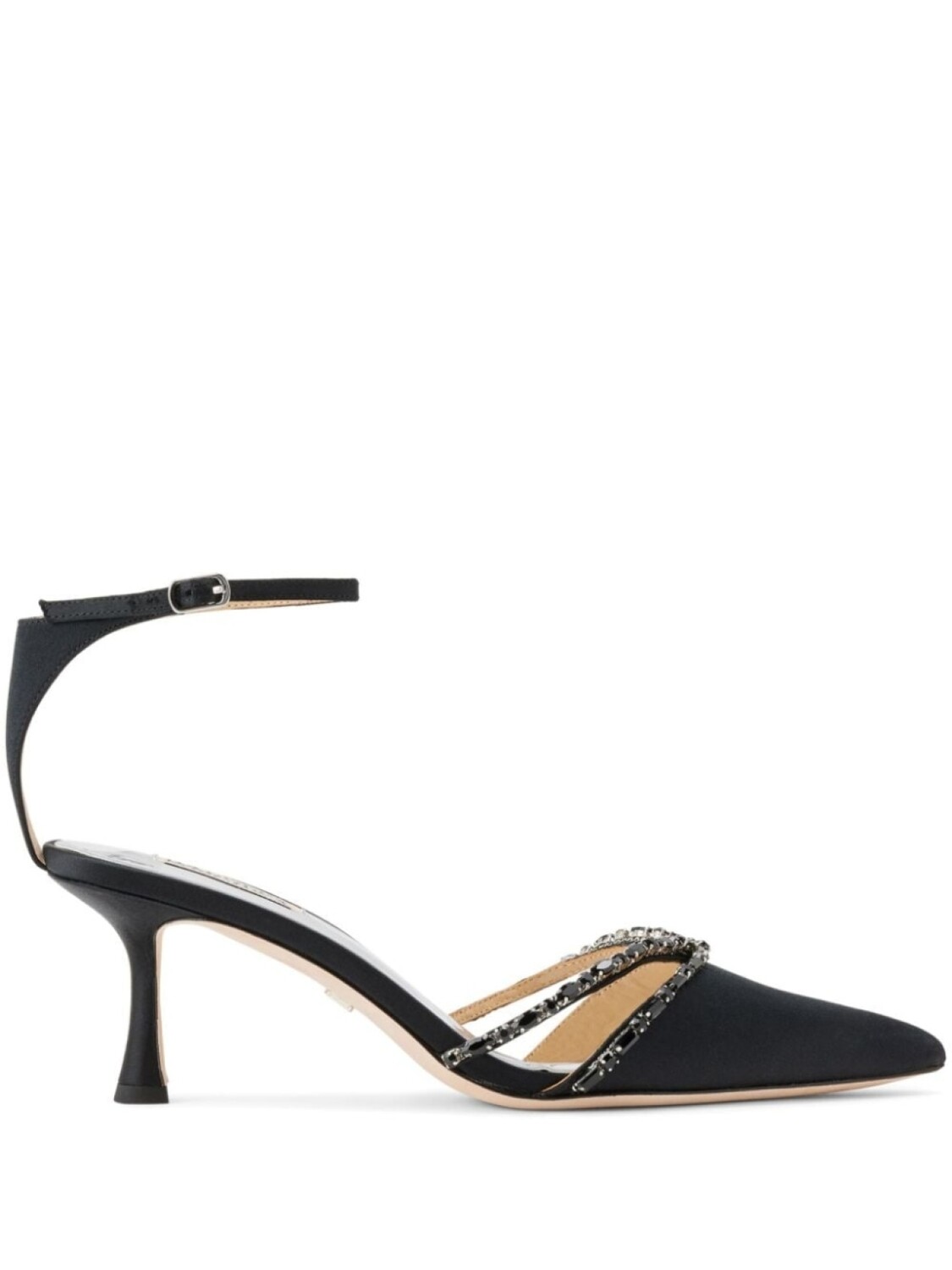 

Badgley Mischka туфли Zendaya 65 с камнями, черный