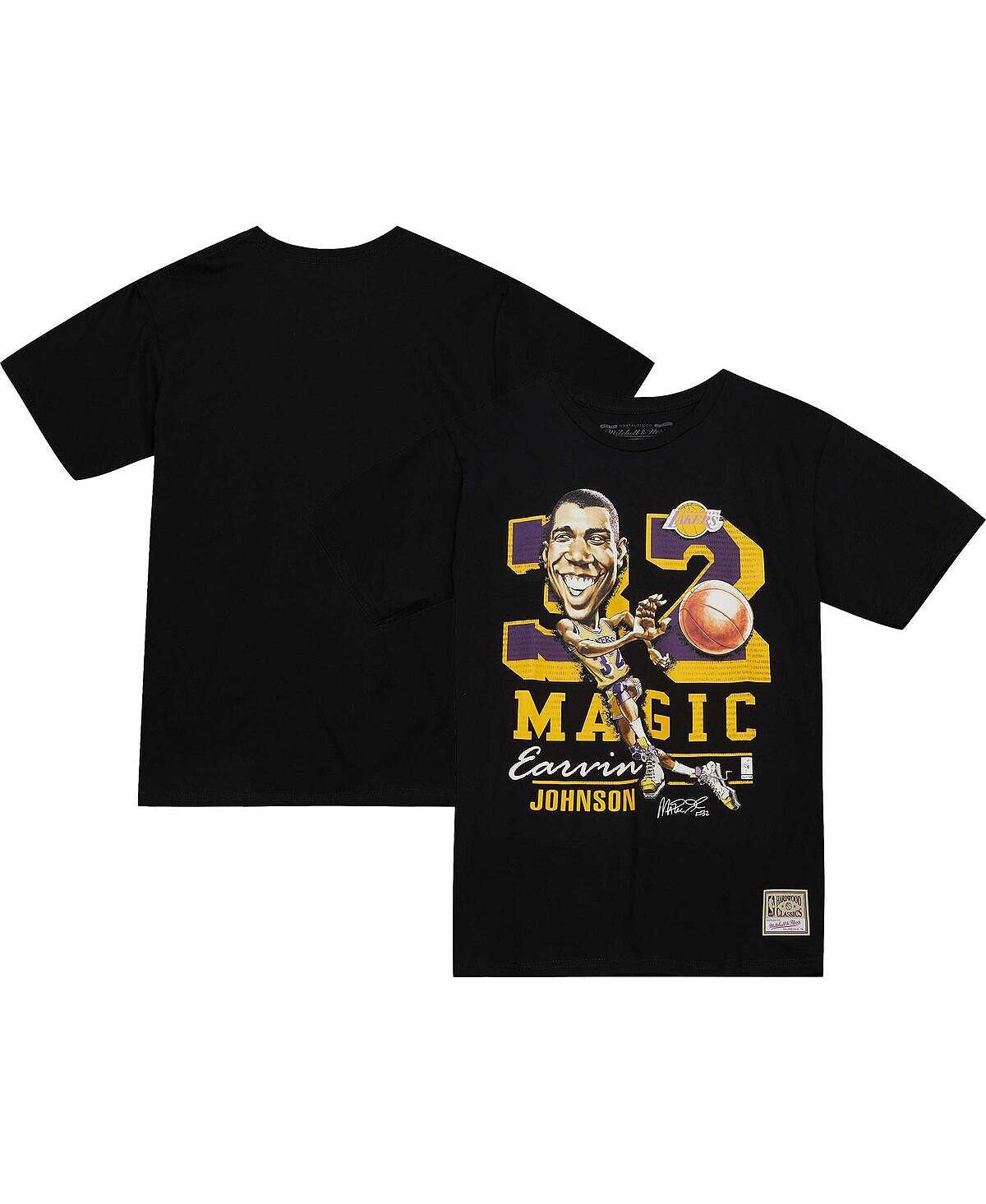 

Мужская футболка с карикатурой Magic Johnson Black Los Angeles Lakers Hardwood Classics Мужская футболка с карикатурой Mitchell & Ness Magic Johnson Black Los Angeles Lakers Hardwood Classics