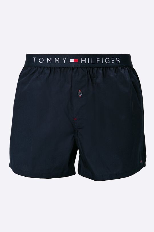 цена Тканые хлопковые боксеры. Tommy Hilfiger, темно-синий