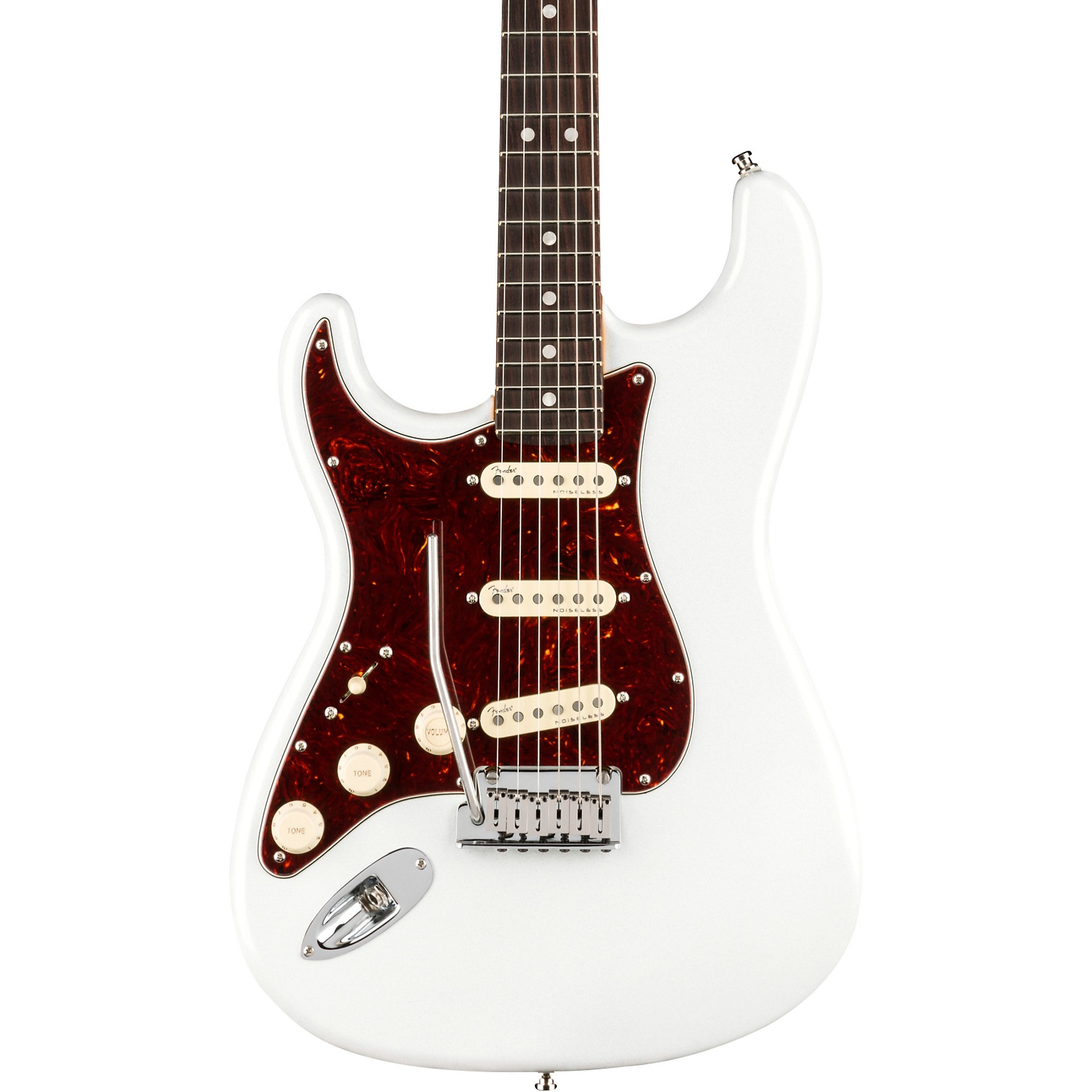 

Электрогитара Fender American Ultra Stratocaster с накладкой из палисандра для левой руки Arctic Pearl