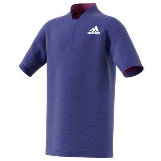 Поло с коротким рукавом adidas Roland Garros, синий поло с коротким рукавом adidas roland garros синий