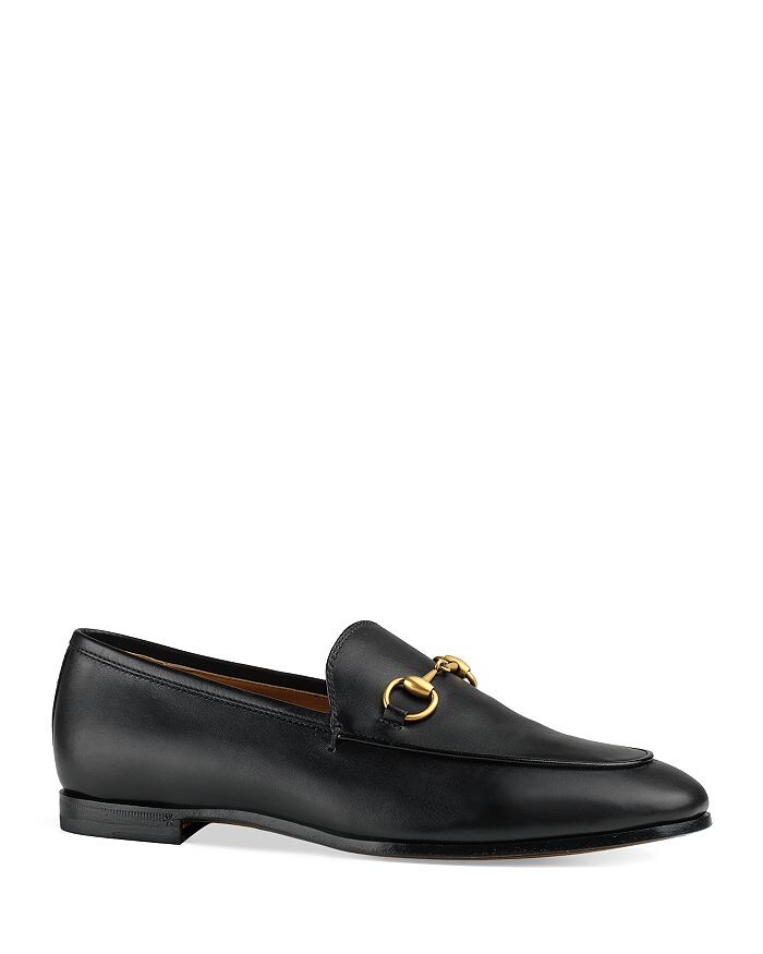 

Женские кожаные лоферы Jordaan Gucci