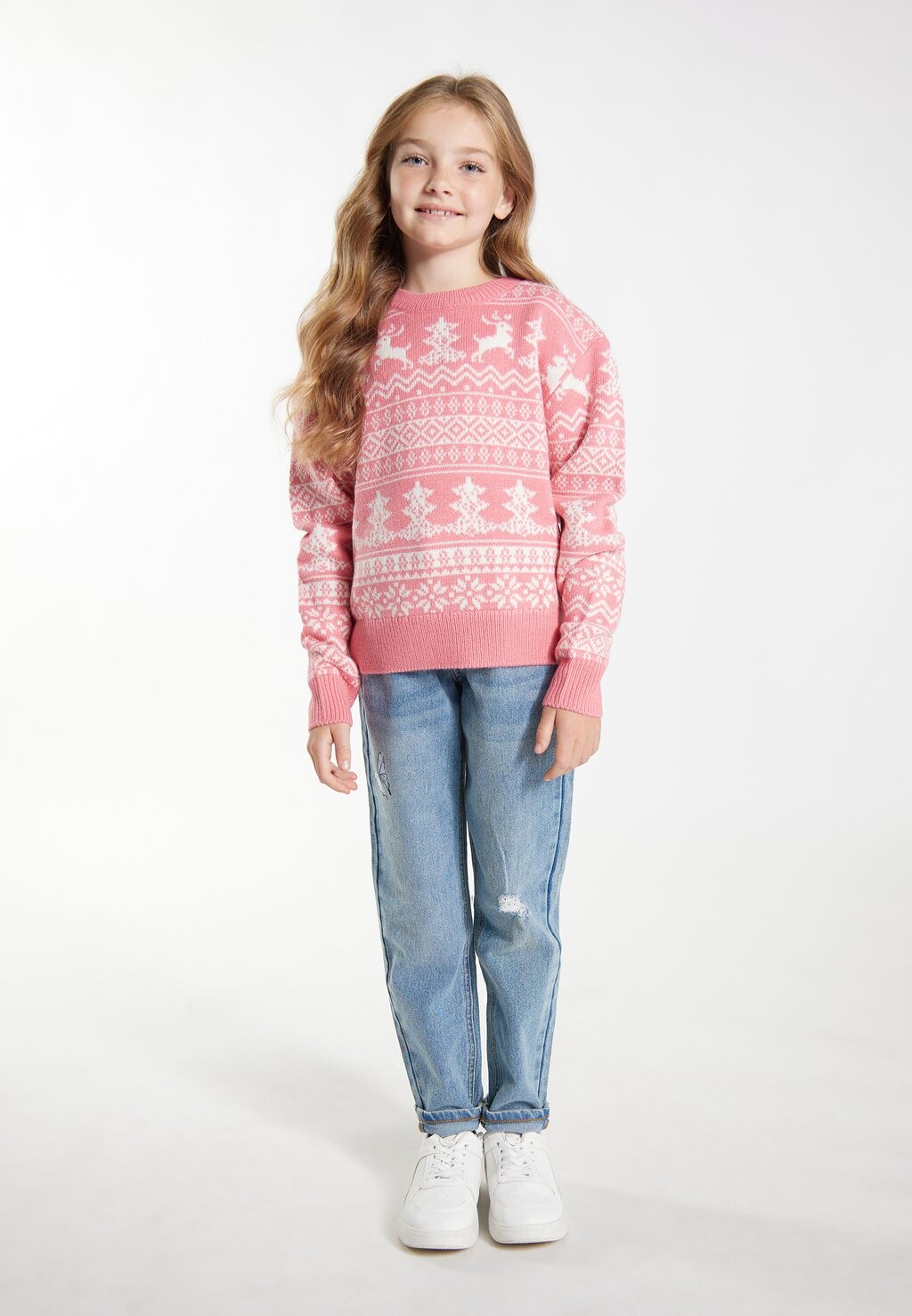 

Свитер Mimo myMo KIDS, цвет pink weiss