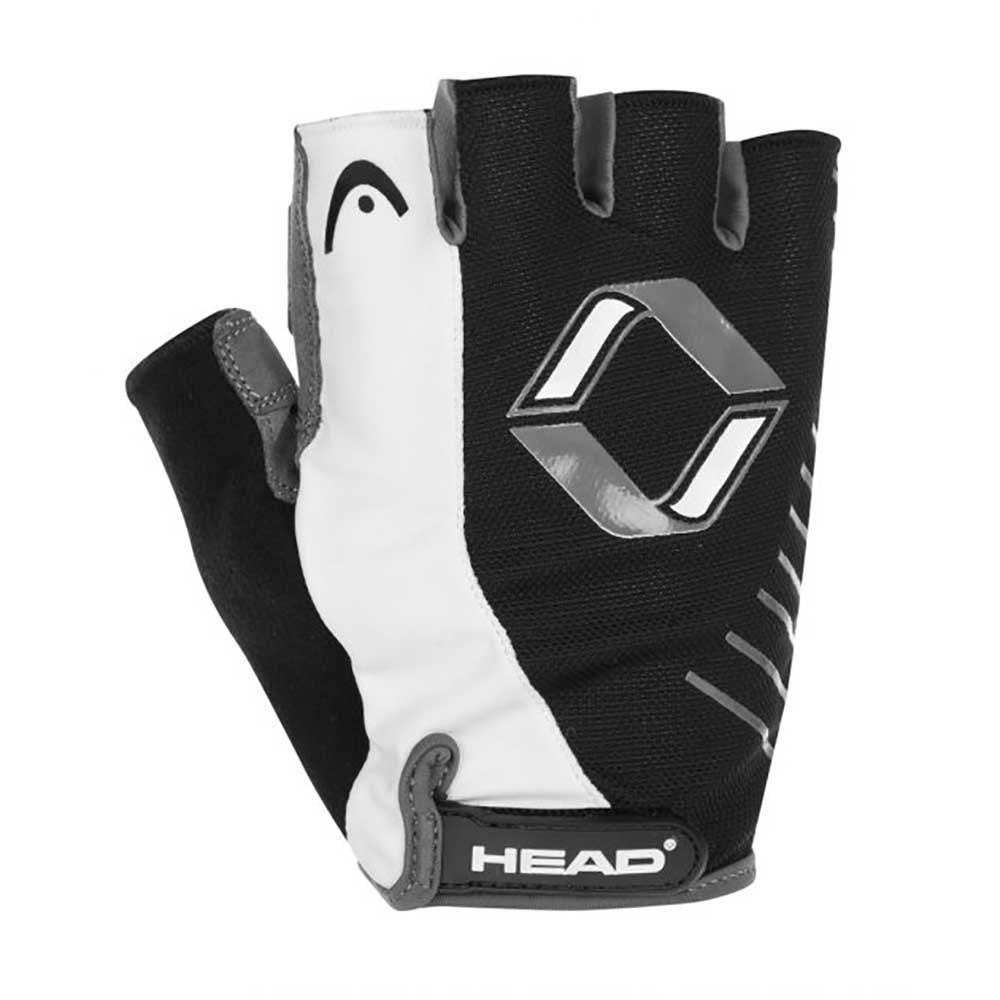 короткие перчатки head bike road 1716 short gloves серый Короткие перчатки Head Bike 2804 Short Gloves, черный