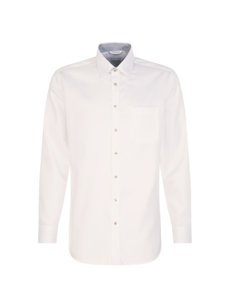 

Рубашка SEIDENSTICKER Regular fit Button Up, белый