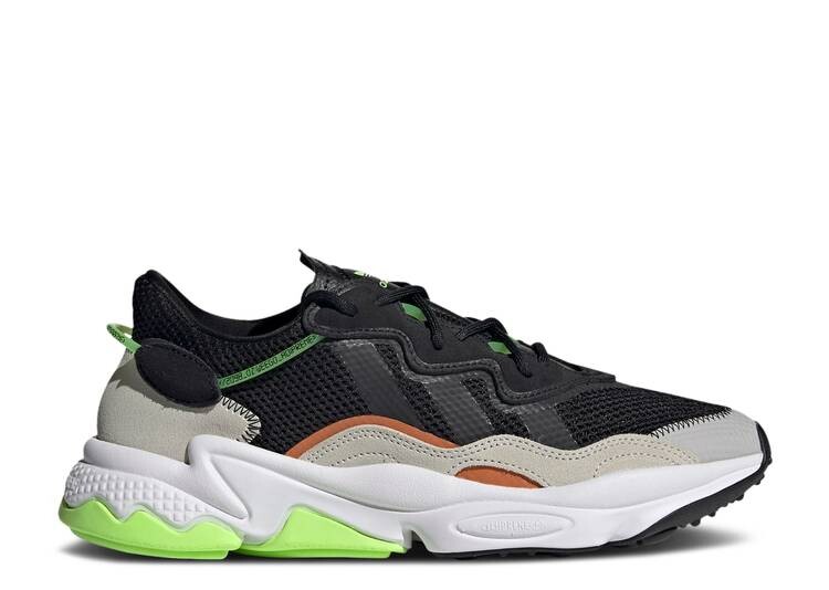 

Кроссовки Adidas OZWEEGO 'CORE BLACK GREEN', черный