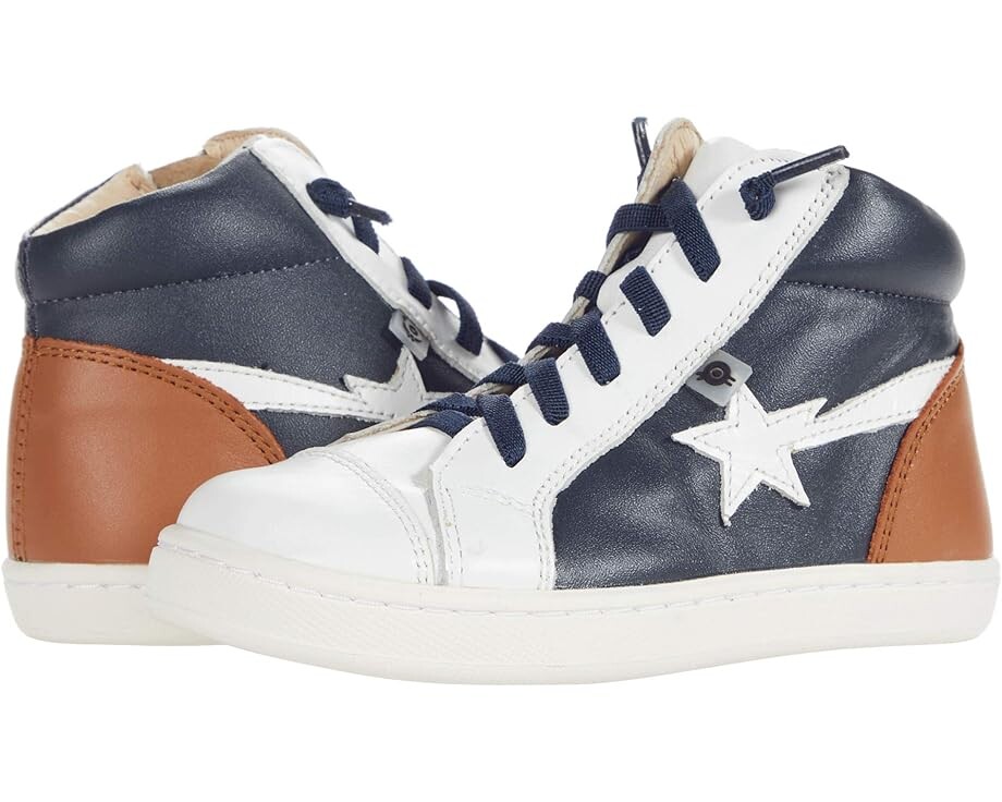 

Кроссовки Old Soles Shoot-High, цвет Navy/Snow/Tan