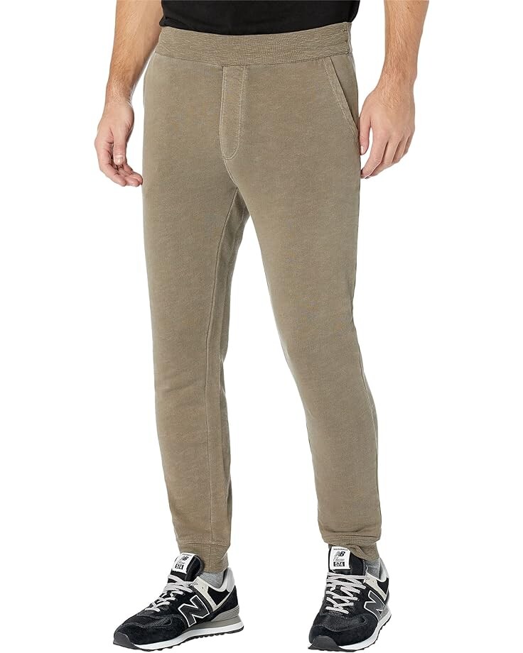 

Брюки John Varvatos Melba Pigment Dye French Terry K5877Y3, песочный, Бежевый
