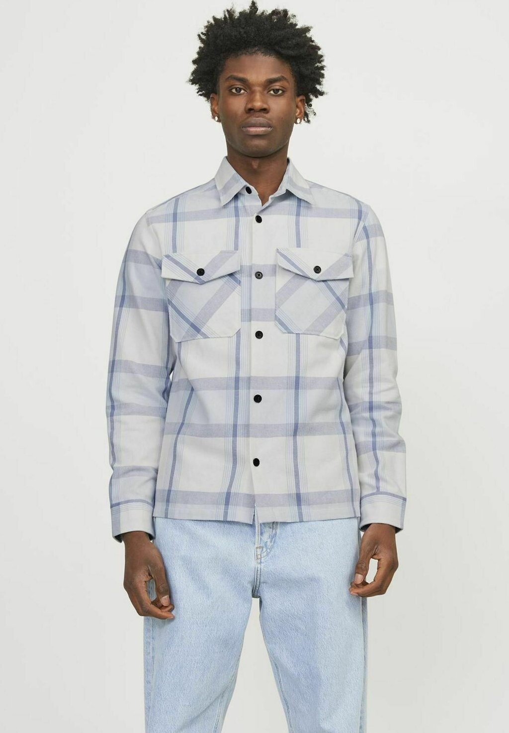 

Рубашка Jack & Jones, цвет skyway