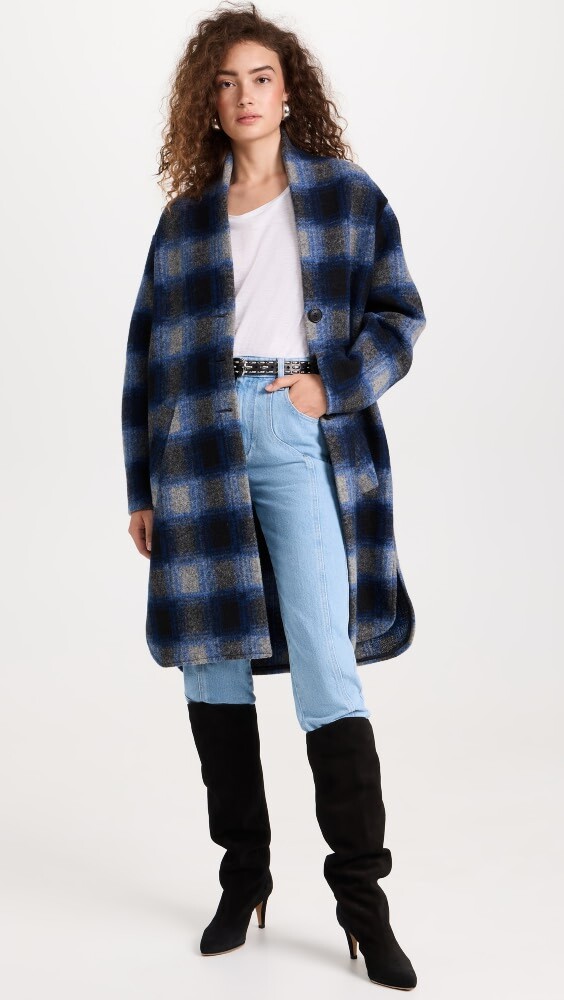 

Пальто Isabel Marant Étoile Gabriel, нави