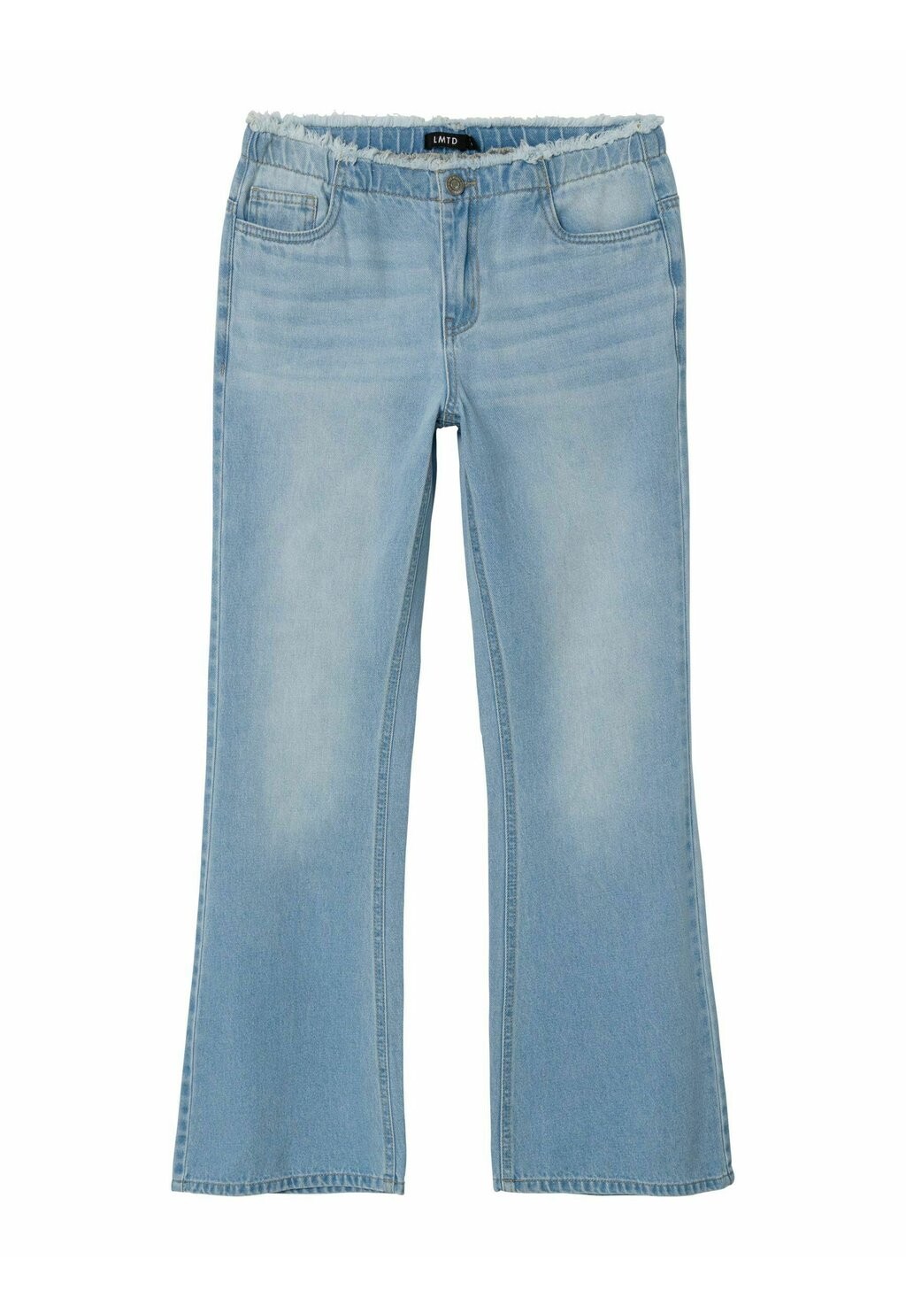 Джинсы-клеш LOW WAIST WIDE LEG LMTD, цвет light blue denim